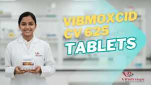 Vibmoxcid CV 625 Tablet – Trusted Antibiotic Solution by Vibdrugs Biosciences